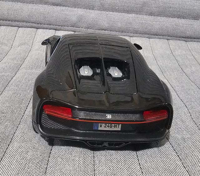 modellino Bugatti Chiron zero-400-zero 42 seconds