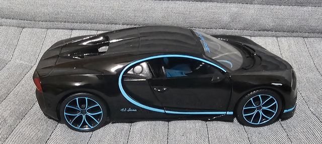 modellino Bugatti Chiron zero-400-zero 42 seconds