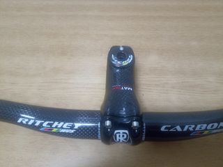 Lote nuevo carbono ritchey wcs manillar y potencia