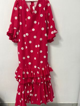Traje de flamenca talla 42