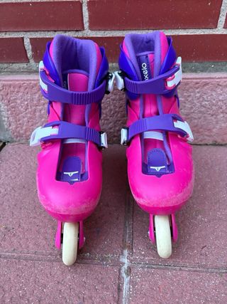 Patines Línea Niños Oxelo Play 3 Rosa