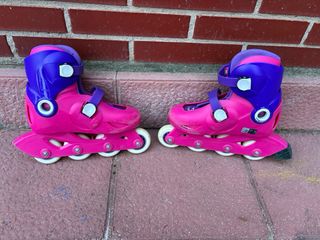 Patines Línea Niños Oxelo Play 3 Rosa