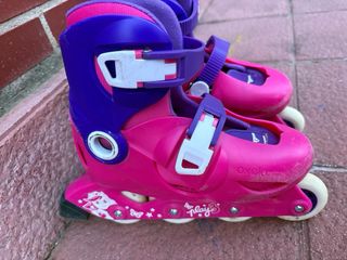 Patines Línea Niños Oxelo Play 3 Rosa