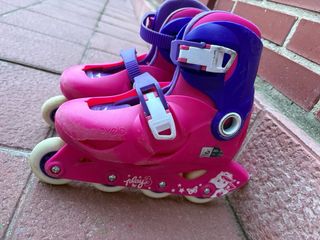 Patines Línea Niños Oxelo Play 3 Rosa