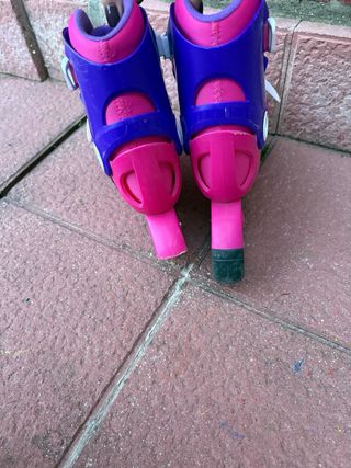 Patines Línea Niños Oxelo Play 3 Rosa