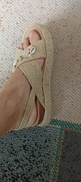 Sandalias abalorios marinos Penny Sue