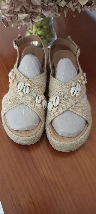 Sandalias abalorios marinos Penny Sue