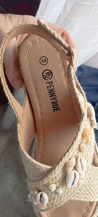 Sandalias abalorios marinos Penny Sue