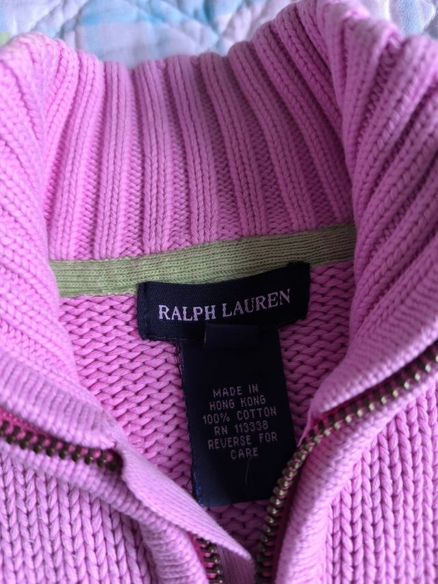 Chaqueta punto Ralph Lauren niña talla S