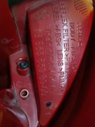 ✅PILOTO TRASERO DERECHO PEUGEOT 207 LED