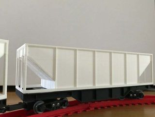 Carga tren maqueta miniatura escala