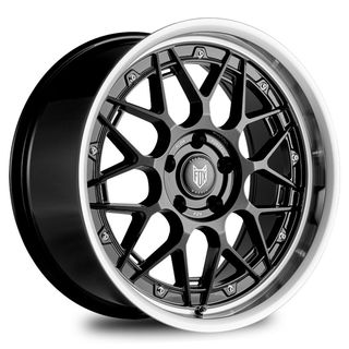LLANTAS FOX MOD. HITO 17 PULGADAS NEGRO ARO PULIDO