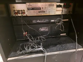 Equipo musica con tocadiscos