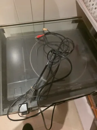 Equipo musica con tocadiscos