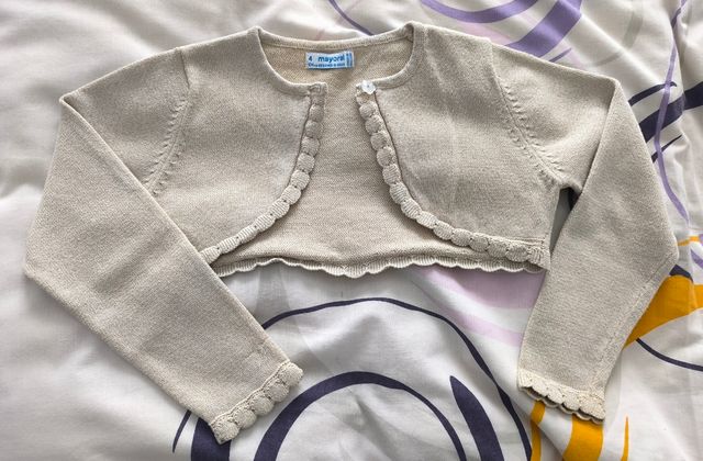 Torera ceremonia Mayoral niña 4 años