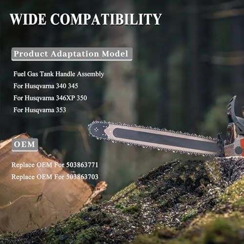 ✨ Conjunto Manípulo y Tanque - ¡Husqvarna 340-353