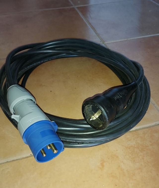 alargo adaptador para camping