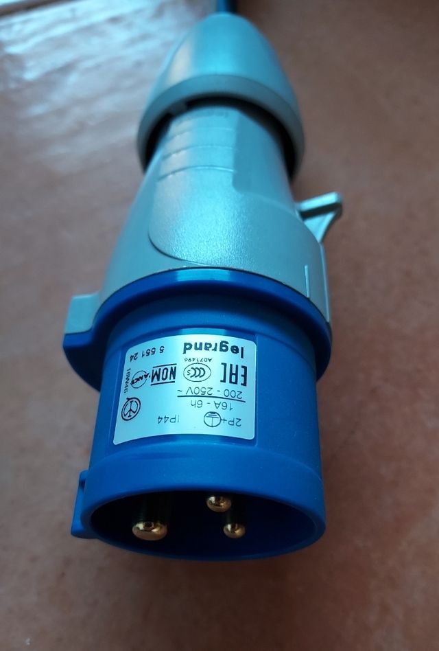 alargo adaptador para camping