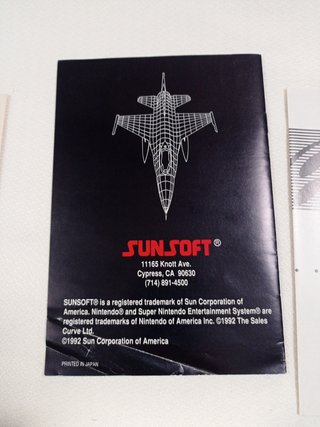 Firepower 2000 Super Nintendo NTSC SNES