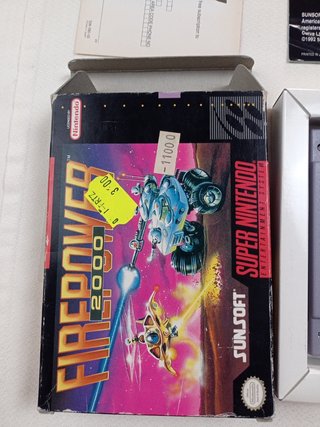 Firepower 2000 Super Nintendo NTSC SNES