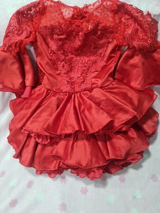 Traje de gitana niña 7 años