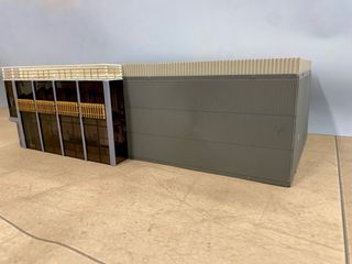 Maqueta edificio moderno 1/72 wargame 20mm