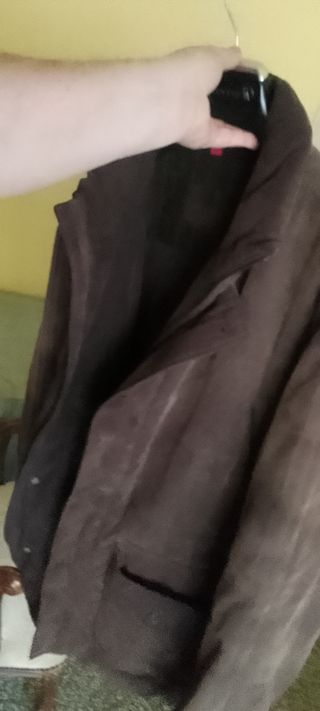 cappotto pesante marrone tg 58 spalle 51 lungo 80c