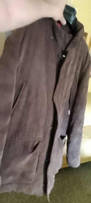 cappotto pesante marrone tg 58 spalle 51 lungo 80c