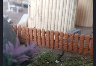 Valla miniaturas maqueta escala