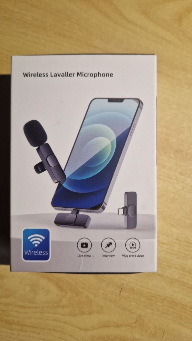 Wireless lavaller microphone