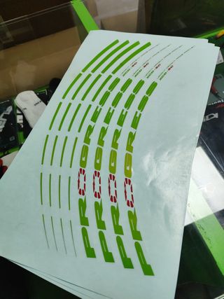 Vinilo, pegatinas para ruedas progress XCD- SC