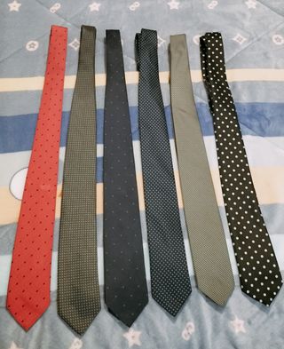 PACK 6 CORBATAS IMPECABLES.