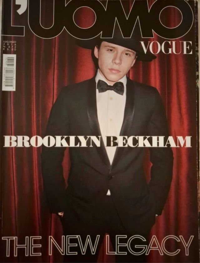 L'Uomo Vogue 2016 Brooklyn Beckham