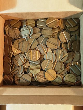 Lotto composto da 200 Gettoni Telefonici