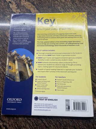 Key to Bachillerato 1. 
