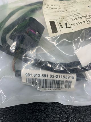CABLEADO PARACHOQUES TRASERO PORSCHE BOXSTER