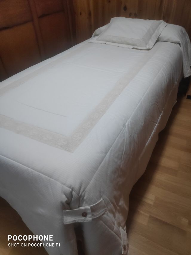 Colcha Edredón cálida cama de 90 x 200