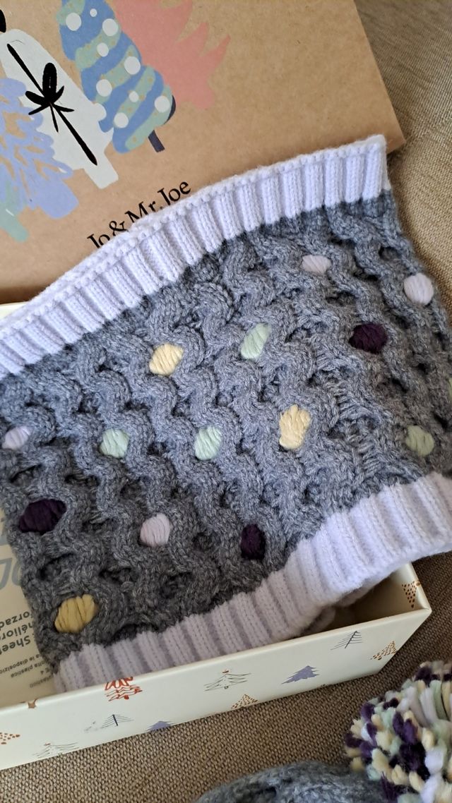 Conjunto cuello y gorro TINTORETTO