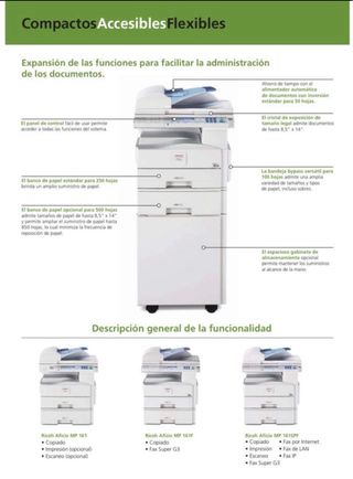 Fotocopiadora/Impresora/Scaner/Fax 
