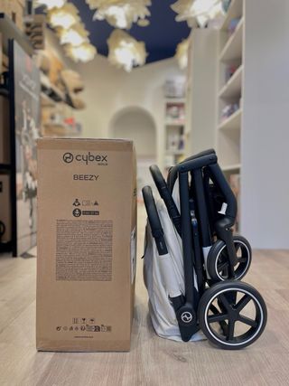 Silla de paseo Cybex Beezy Canvas White 