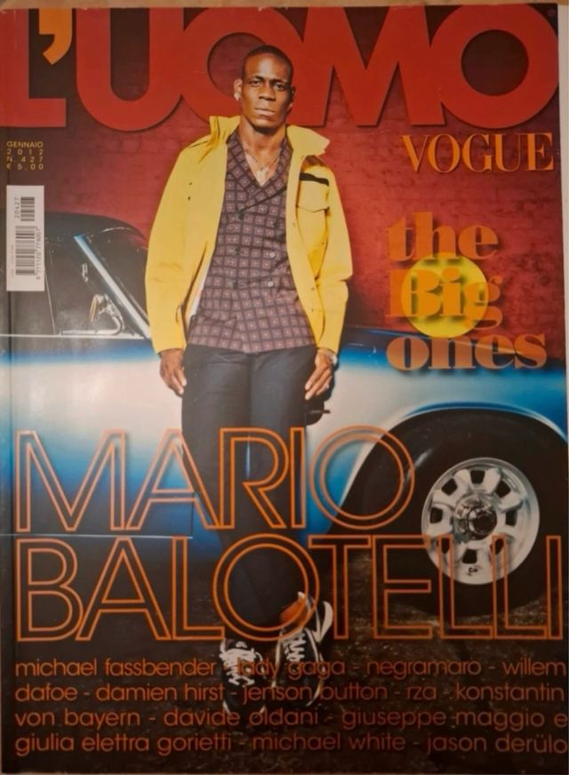 Mario Balotelli L’Uomo Vogue 2012