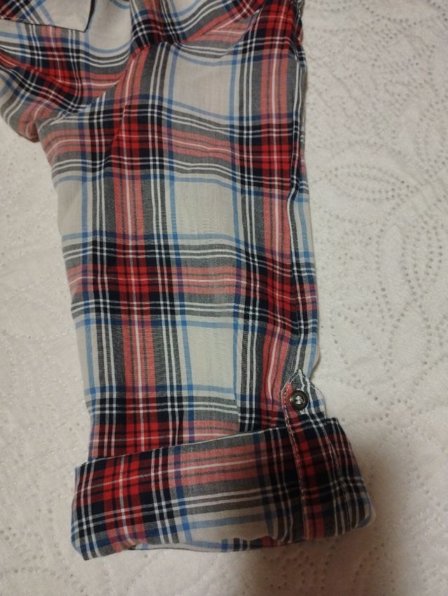 Camisa de cuadros Zara