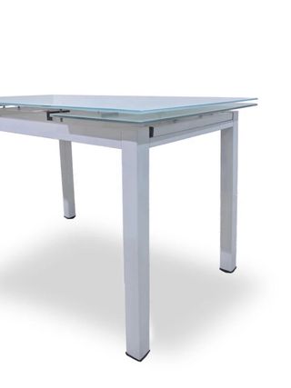OFERTA! MESA CRISTAL EXTENSIBLE 170 y 6 SILLAS