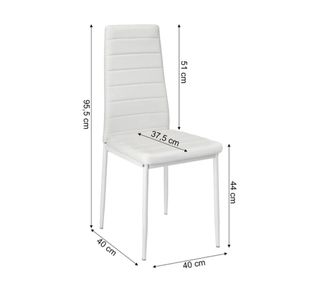 OFERTA! MESA CRISTAL EXTENSIBLE 170 y 6 SILLAS