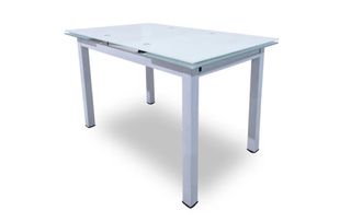 OFERTA! MESA CRISTAL EXTENSIBLE 170 y 6 SILLAS