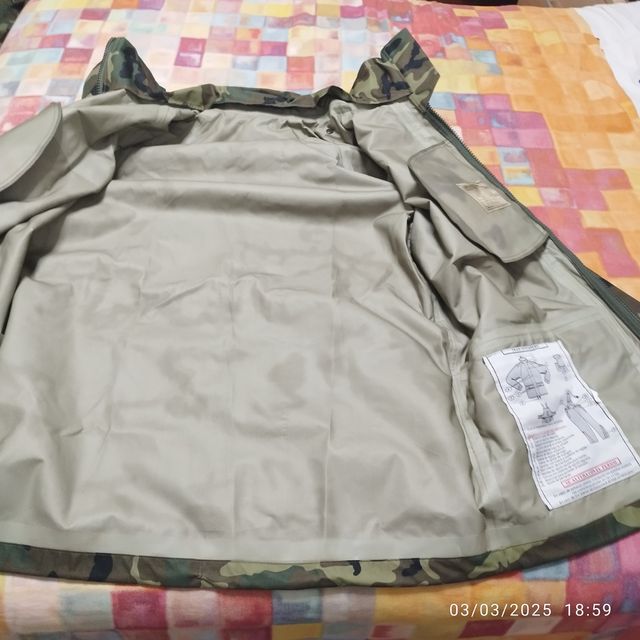 Traje de camuflaje 3 piezas del ejercito