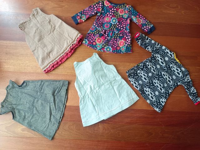 Pack vestidos bebe