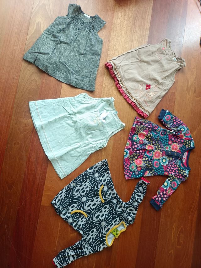 Pack vestidos bebe