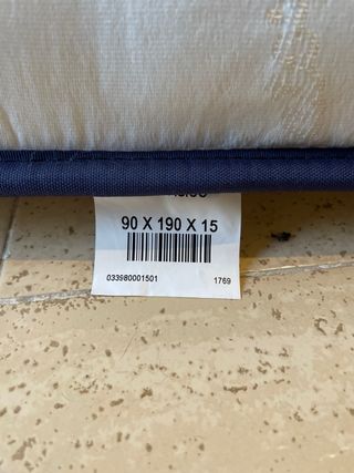 Colchón 90x190