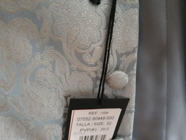 Chaleco azul. Marca Caramelo. Nuevo, con etiquetas